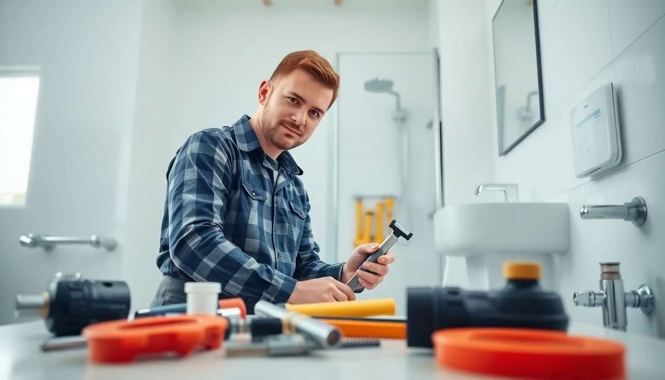 Sanitärtechnik von sonni sanitär GmbH in einem modernen Badezimmer mit hochwertigen Armaturen.