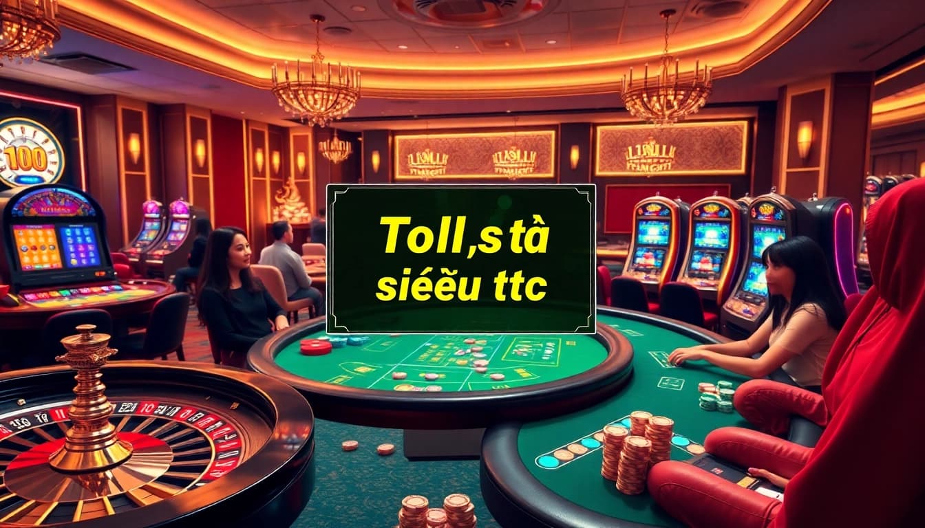 Gambling enthusiasts using Tool xổ số siêu tốc for strategic lottery plays at a casino.