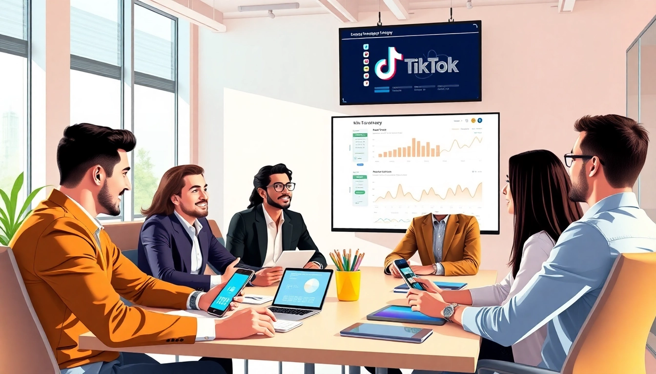 tiktok いいね 買うでSNS戦略を練る専門家たちの集まり
