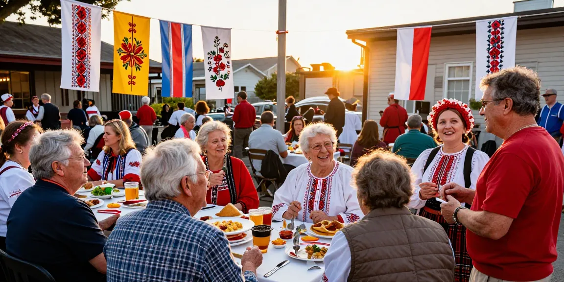 Community celebration among Polish residents in San Francisco at https://www.sfpol.com/, showcasing cultural heritage and unity.