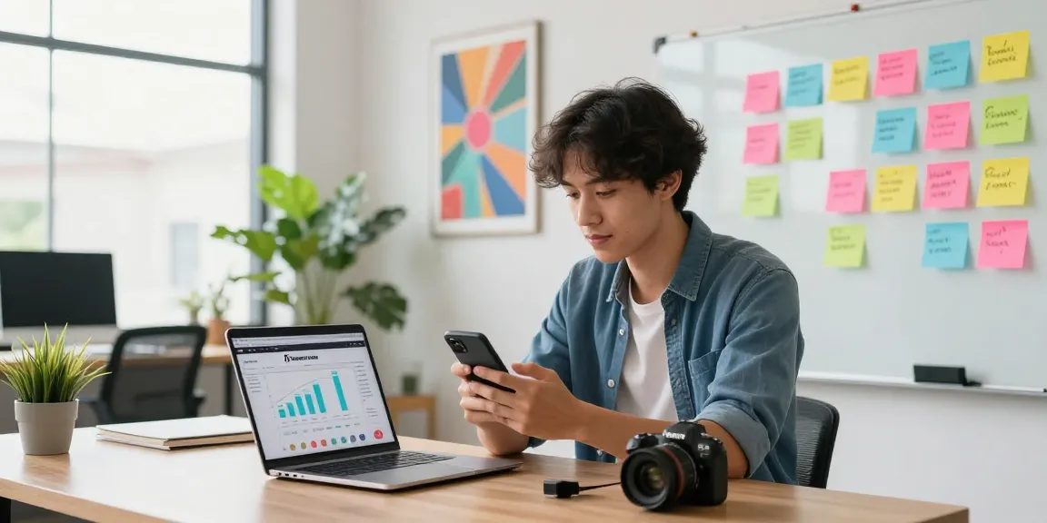 Learn how to get 5000 followers on TikTok with engaging content strategies and analytics in a modern workspace.