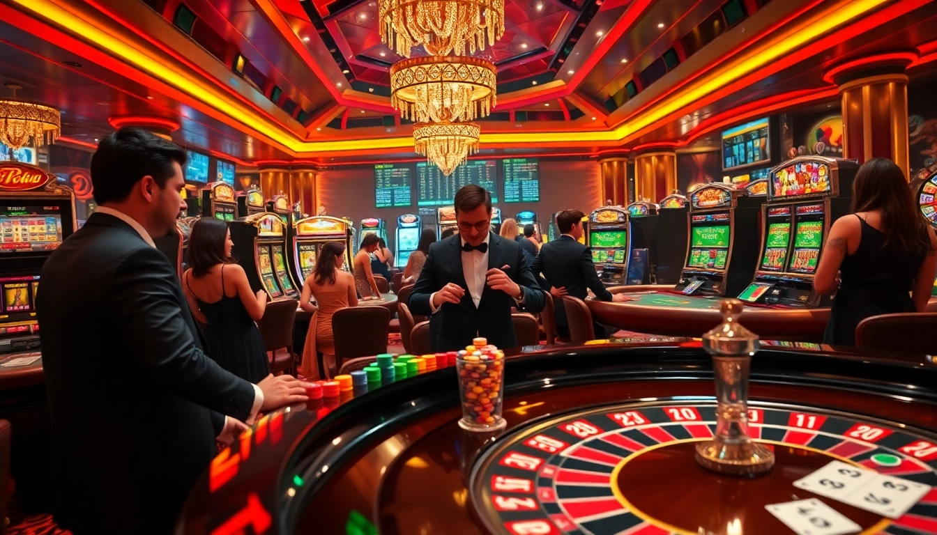Engage in premier gambling activities at ketquabongda.eu.com with luxurious casino visuals.