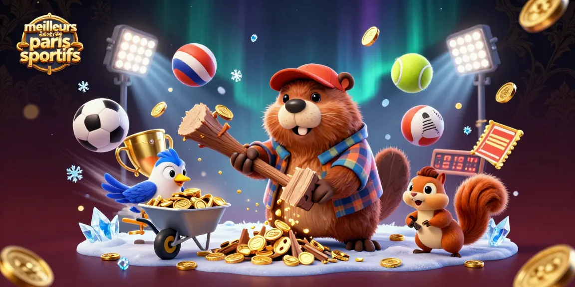 Optimisez vos paris avec les meilleurs sites de paris sportifs : mise en scène dynamique de personnages animés.