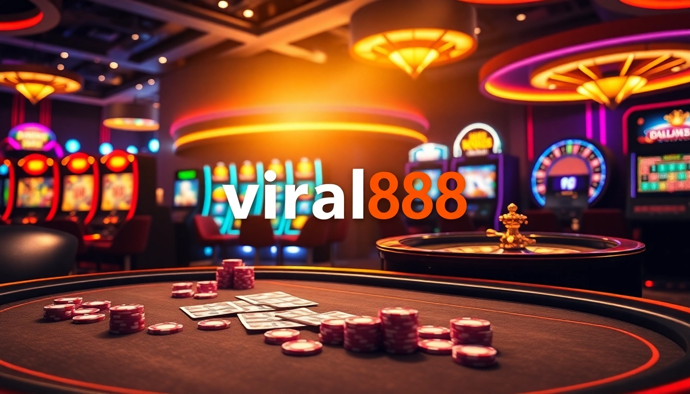 Members engaging with exciting online gambling at viral88's dynamic casino interface.