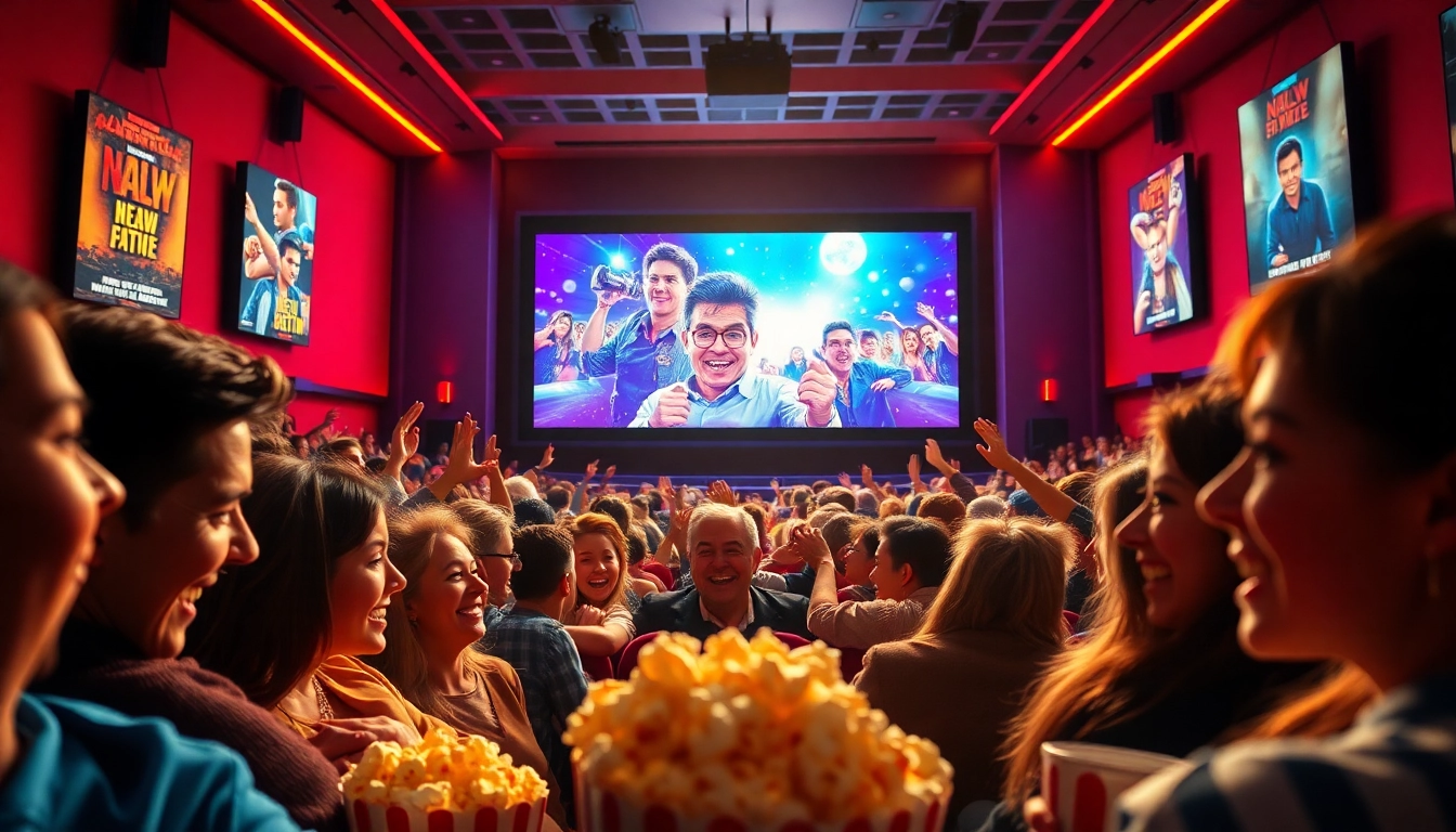 ชมภาพยนตร์ใหม่ชนโรงในบรรยากาศอบอุ่นของโรงภาพยนตร์ที่คึกคัก