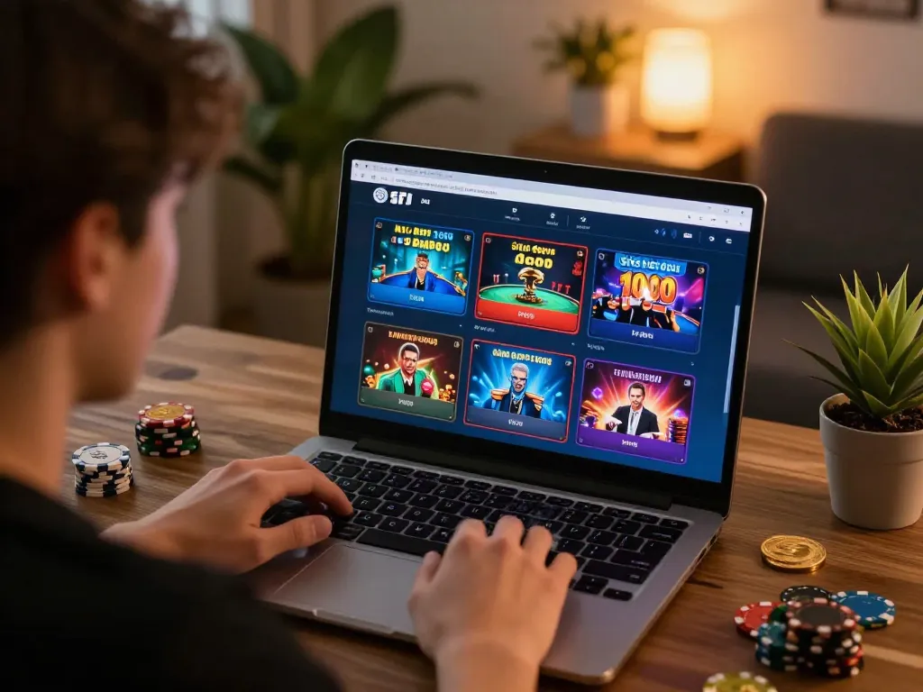 Engage with situs depo 1000 in a warm home environment while enjoying online poker gaming.