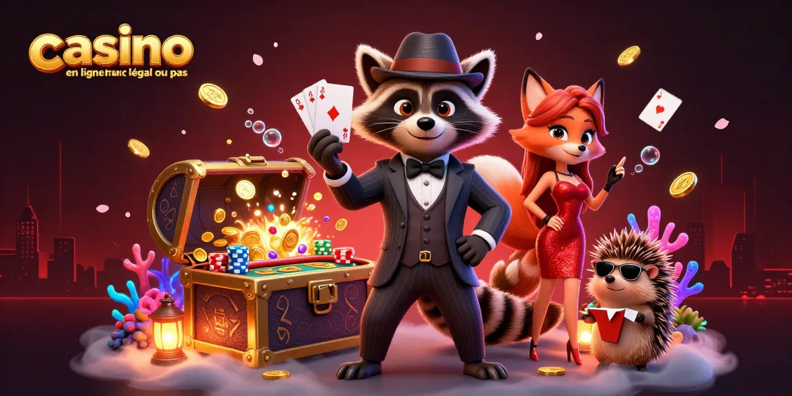 Découvrez la scène dynamique du casino en ligne France légal ou pas avec des personnages de jeu de cartes en action.
