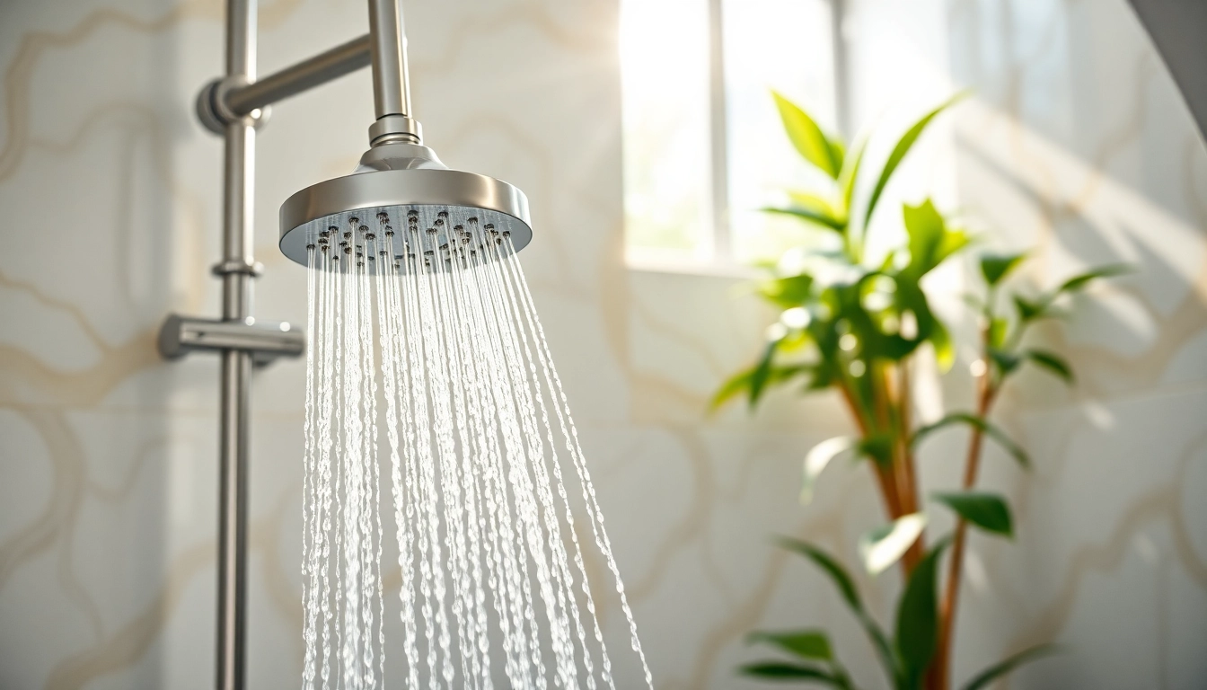 Enhance your bathroom experience with sunny shower USA's modern shower design and luxury features.