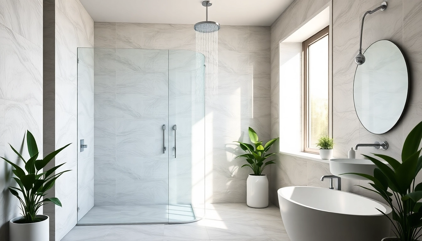 Enhance your bathroom with elegant showers featuring modern design and sleek finishes.