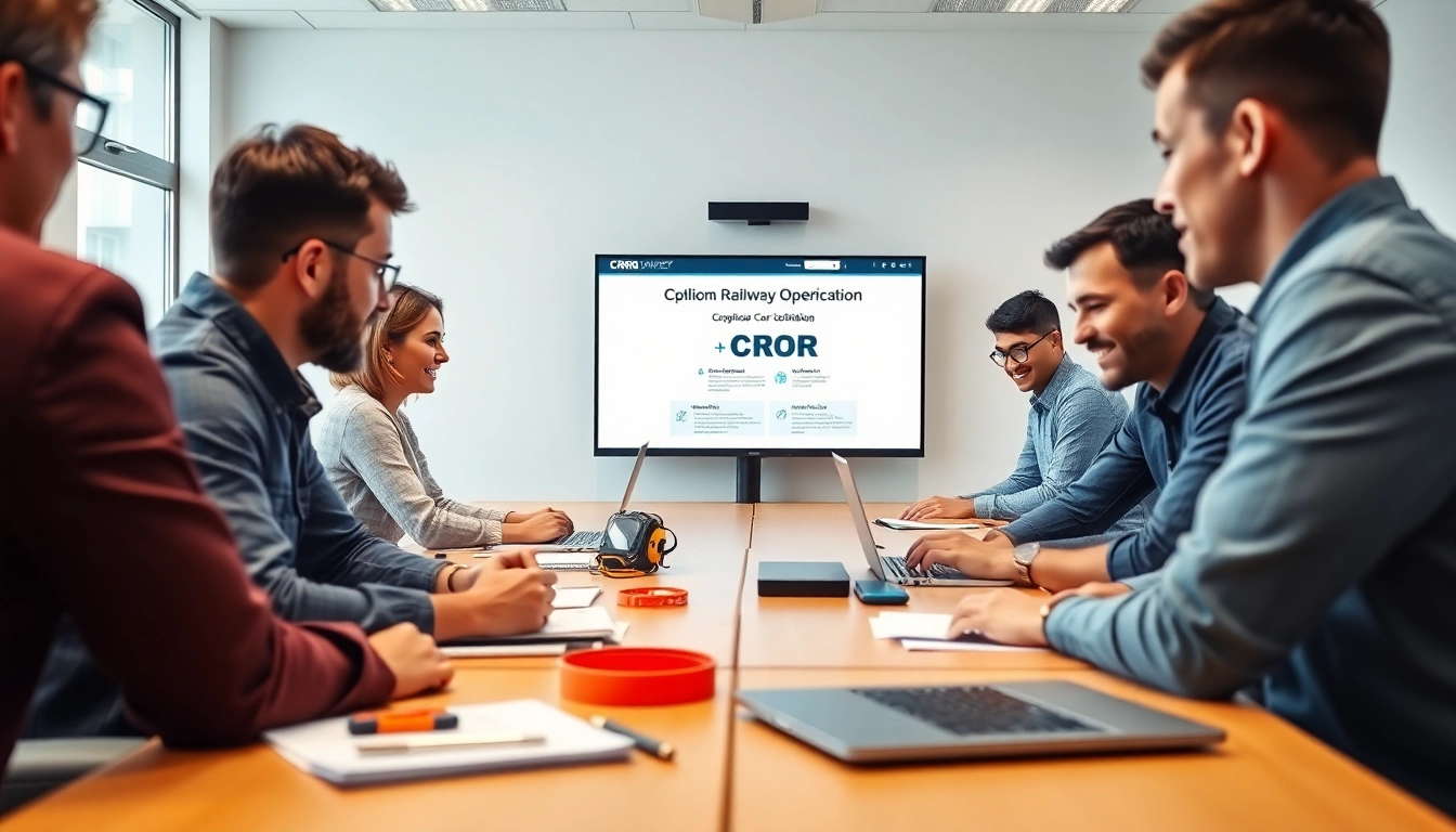 Engaging online training session for CROR certification online, showcasing active participants and digital training materials.