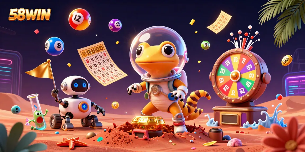 Experience thrilling wins with 58WIN’s vibrant casino adventure featuring colorful gaming elements.