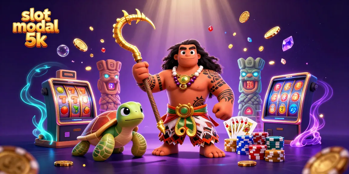 Experience slot modal 5k as a hawk demigod and turtle adventure amidst spinning reels and gold coins.