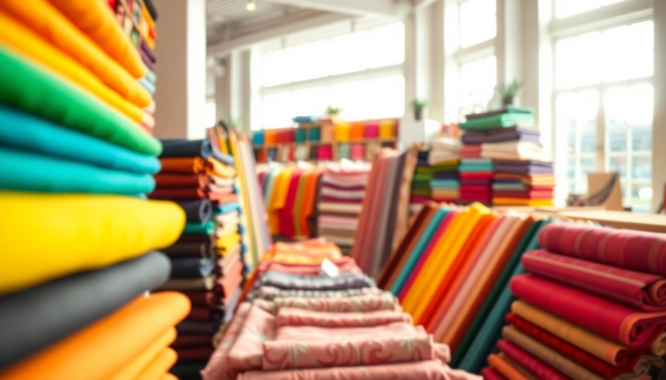 Een stoffen webshop Nederland met kleurrijke stoffen en aantrekkelijke patronen