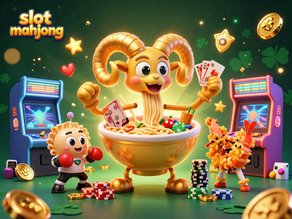 Experience the thrill of slot mahjong with vibrant characters and dynamic casino elements.