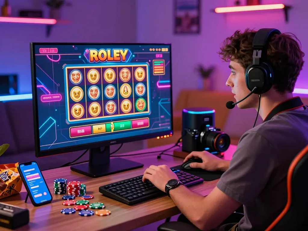 Engaging online gambling experience with wraungtoto platform user placing bets in a vibrant gaming environment.