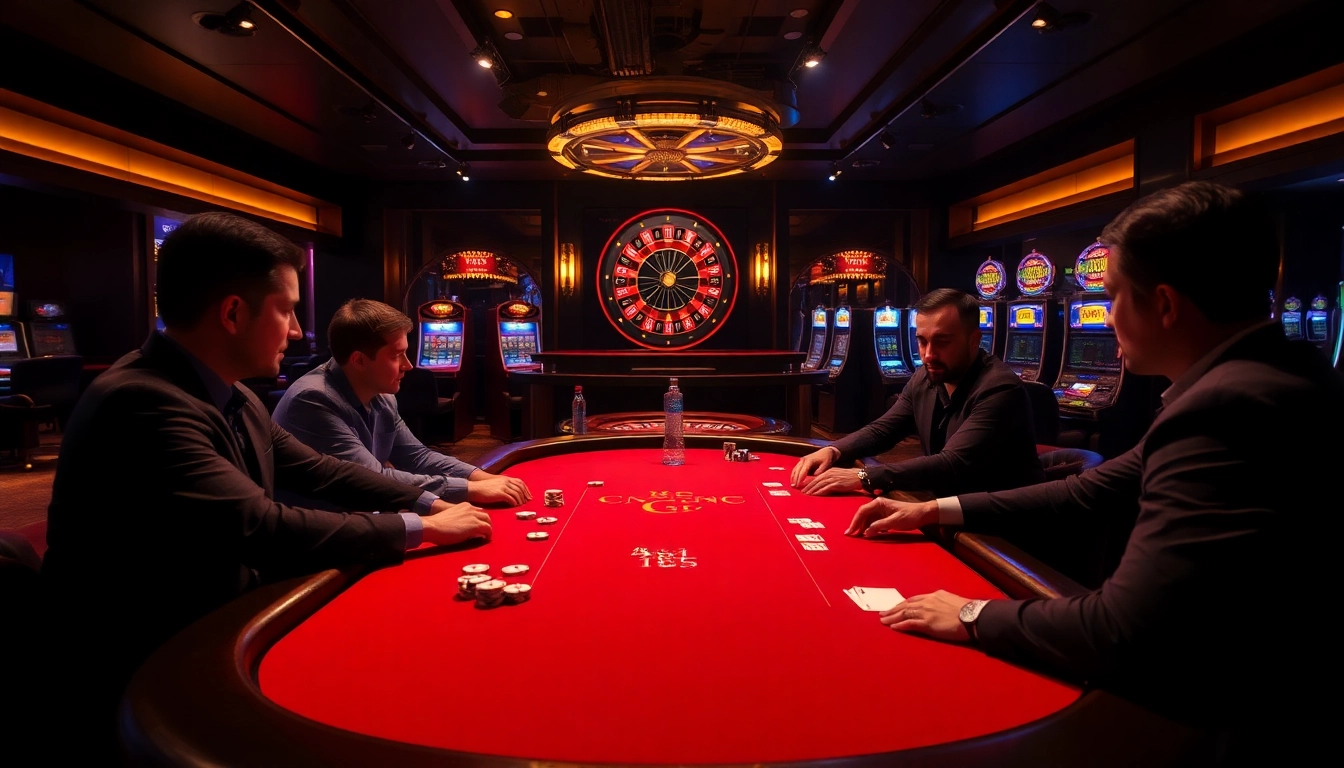 KJC Football - Engage in high-stakes poker action with vibrant chips and cards.