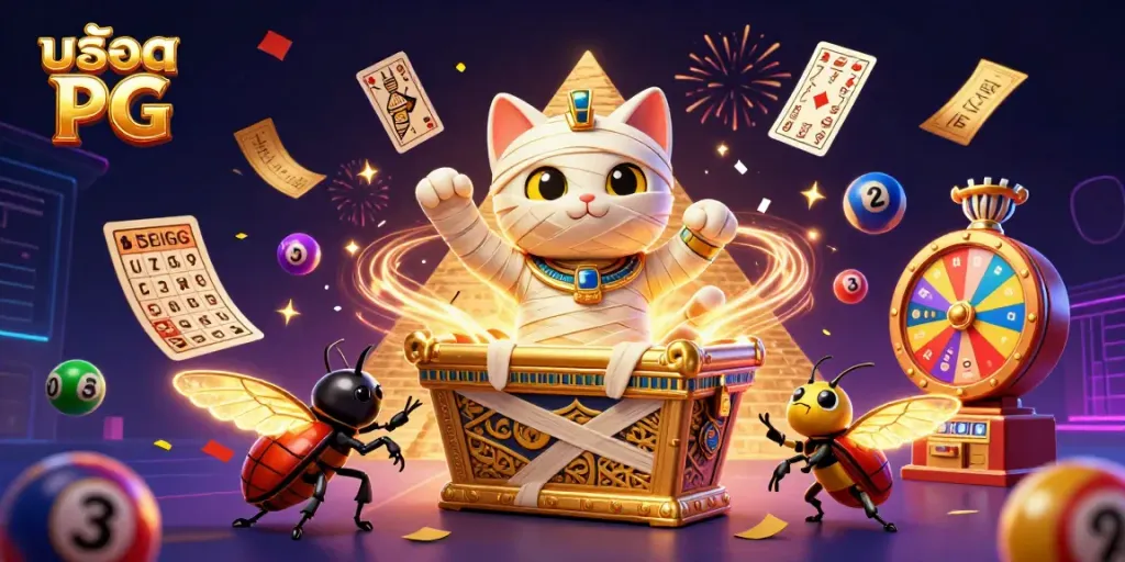 สล็อต PG สนุกกับสล็อตในคาสิโนและความตื่นเต้นจากเกมลอตเตอรี่
