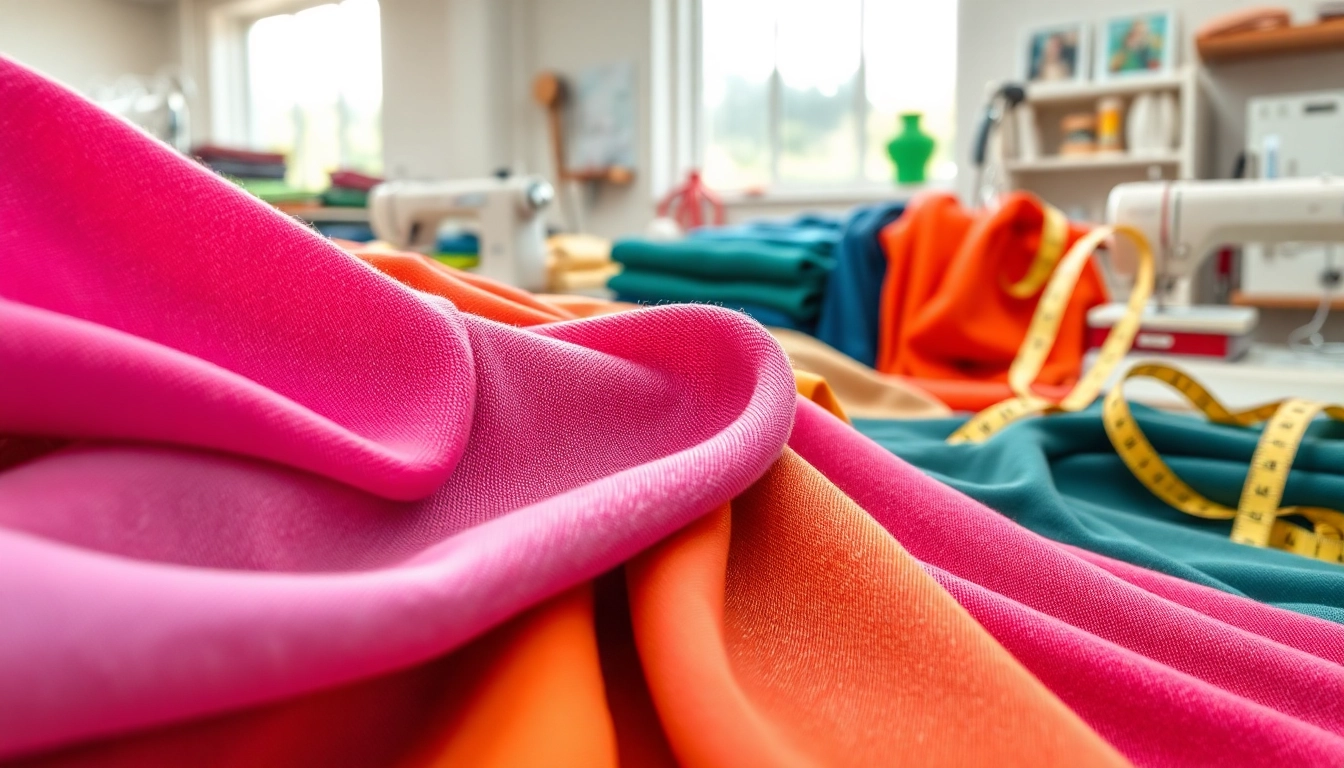 Kant stof voor kleding in diverse kleuren en texturen, perfect voor stijlvolle kleermakers.