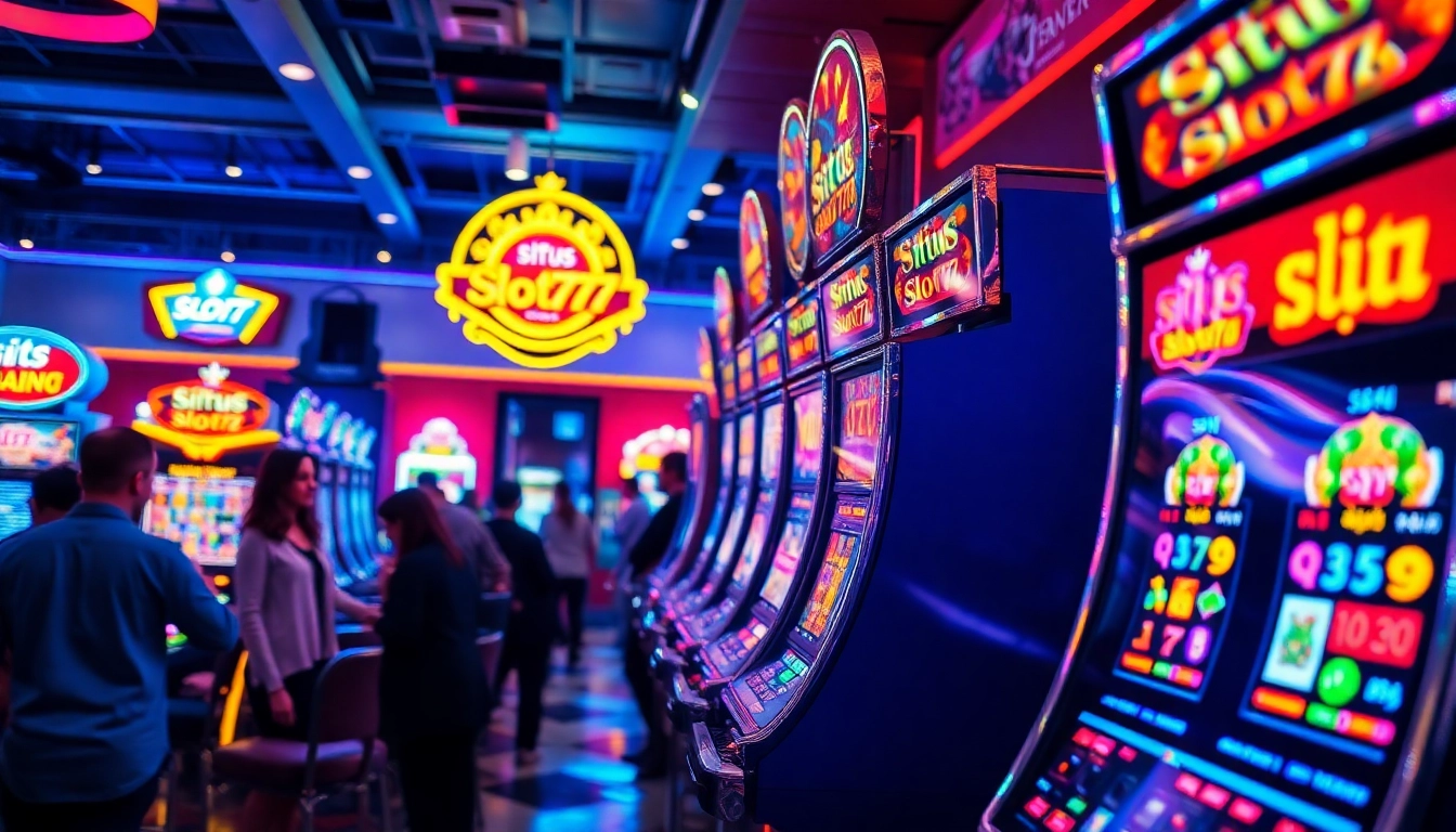 Pengalaman menarik di situs slot777 dengan mesin slot dan pemain yang antusias.