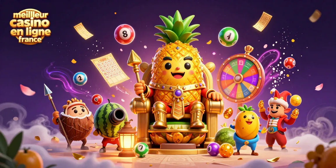 Découvrez le meilleur casino en ligne France avec des personnages festifs et des éléments de jeu captivants.