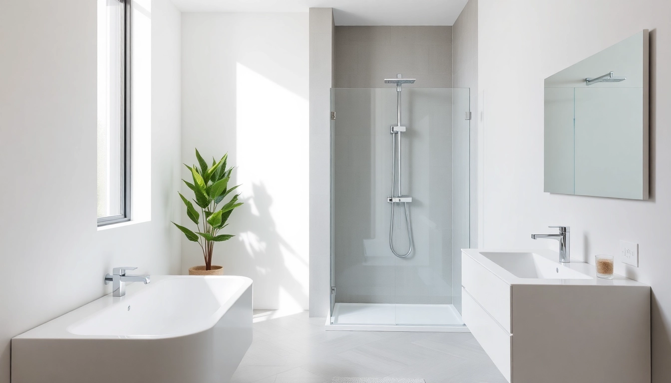 Sonni sanitär GmbH bietet hochwertige Badprodukte in eleganter Umgebung mit moderner Ausstattung.