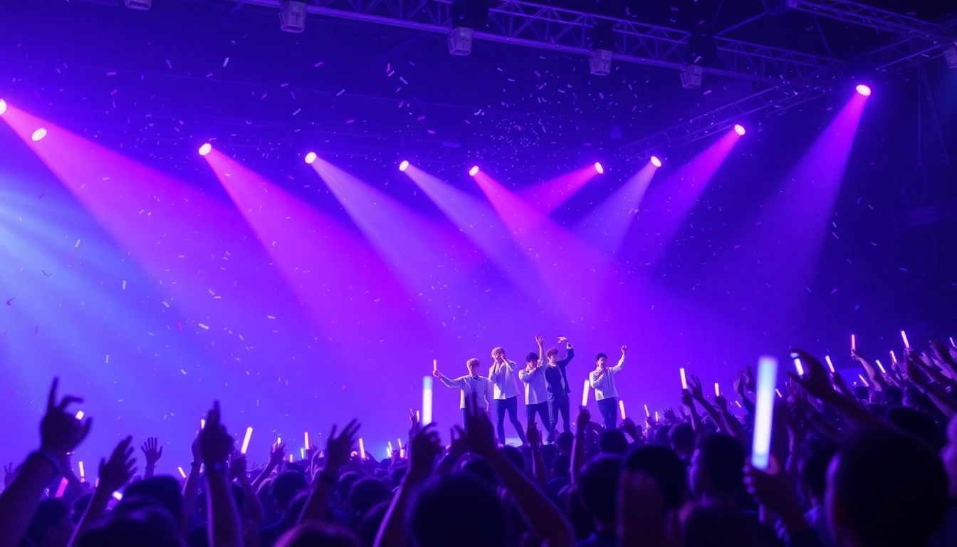 BTS news highlights concert atmosphere with energetic performance and vibrant audience engagement.