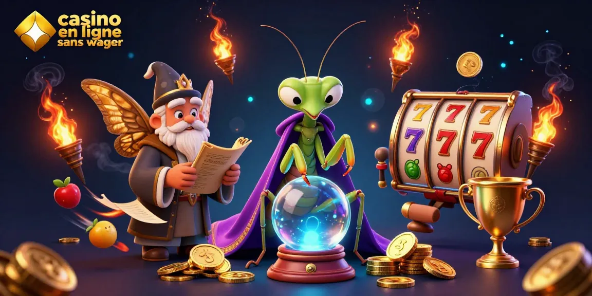 Découvrez les promotions dans le casino en ligne sans wager avec un visuel captivant et dynamique.