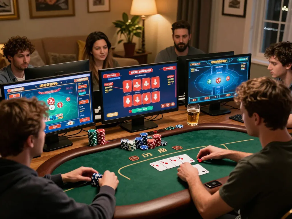 Engaged players at 678vip enjoying a thrilling online casino gaming experience.