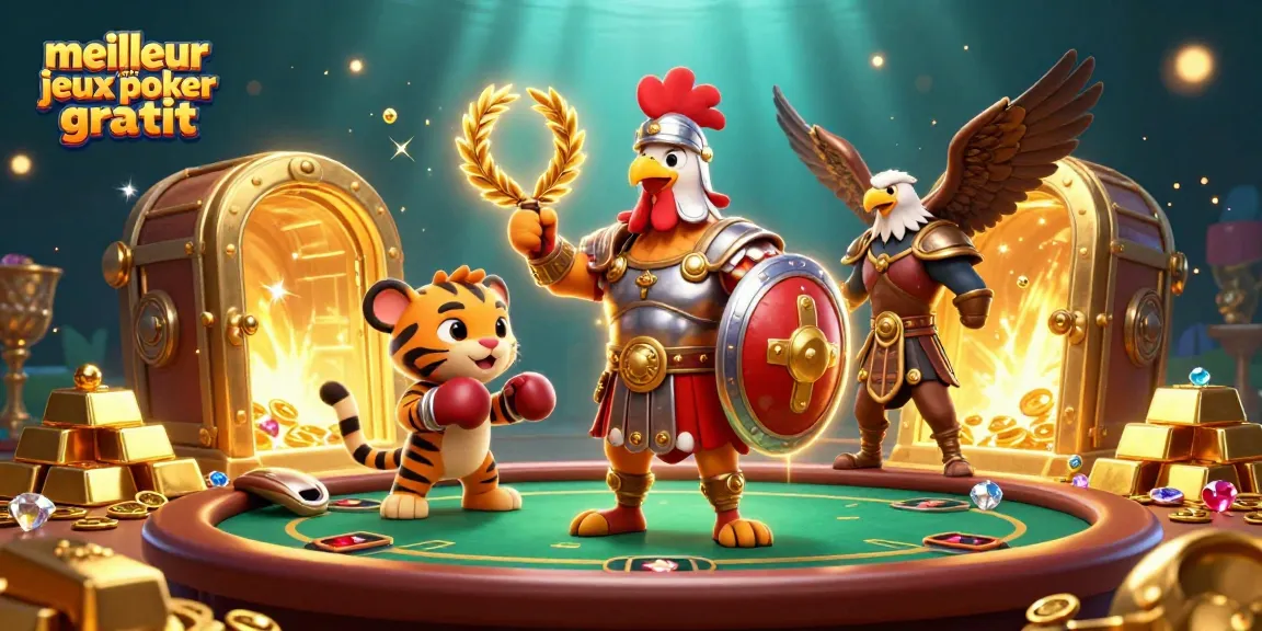 Jouez à des jeux de poker gratuit avec le meilleur gameplay au poker gratuit, ambiance immersive assurée.