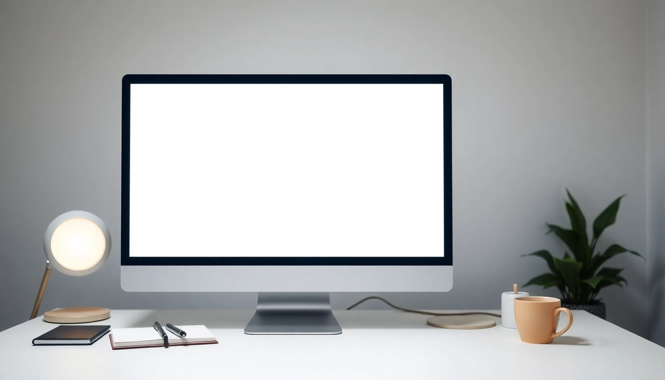 Distraction-free white full screen tool for cleaning and lighting