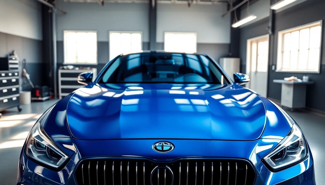 Apply salt protection ceramic coating on a vehicle to enhance its gloss and protection against salt damage.
