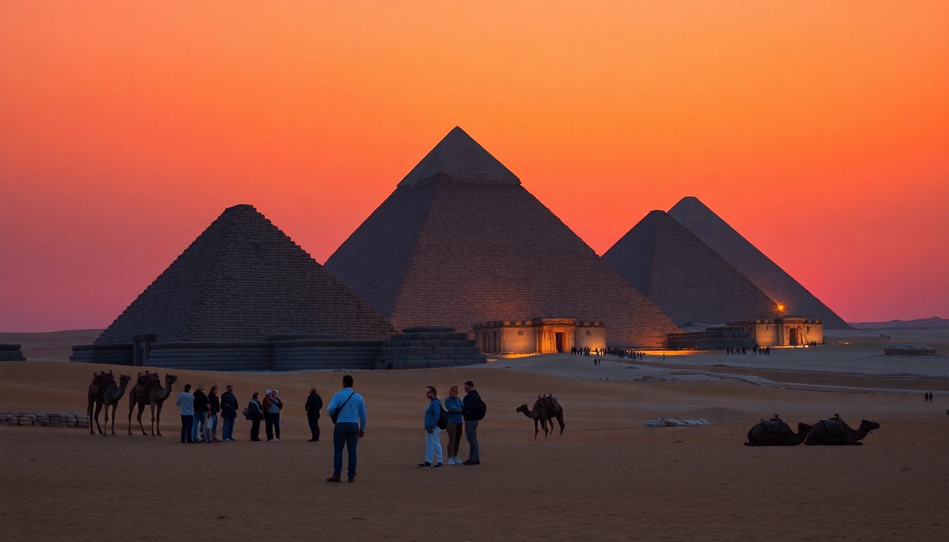 See stunning Pyramids of Giza at https://piraminds.com/ capturing majestic sunlight and historic charm.