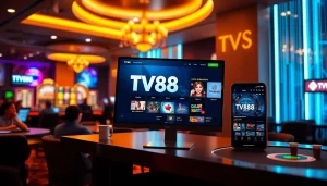 TV88 online casino interface showcasing user-friendly gaming experience and modern design.