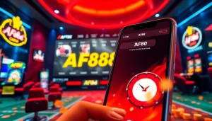 Experience seamless betting on the AF88 platform with engaging game displays and efficient transaction features.