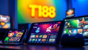 TT88 online gaming platform interface showcasing user-friendly design and interactive elements.