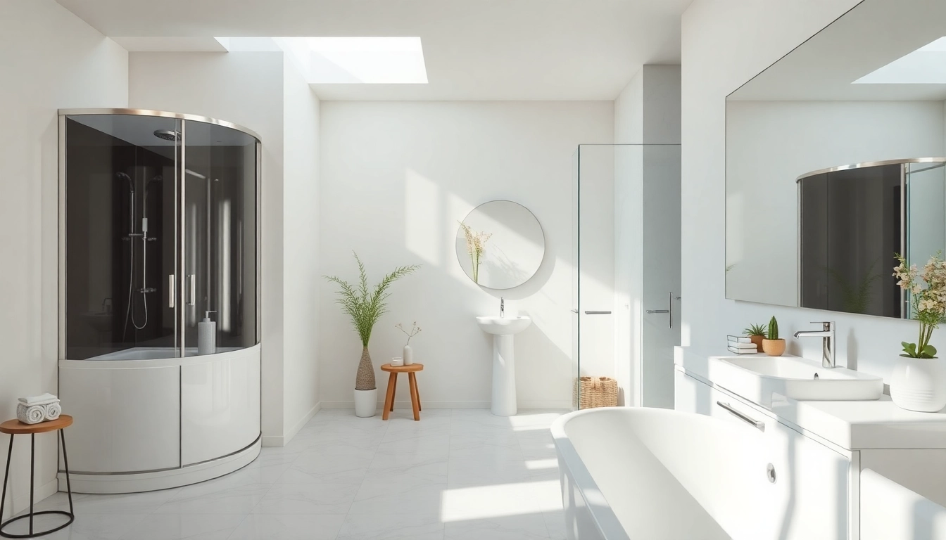 Aménagement raffiné de salle de bain avec des produits sirhona fr de qualité