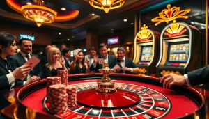 Players engaging in thrilling roulette action at 79king net casino atmosphere.