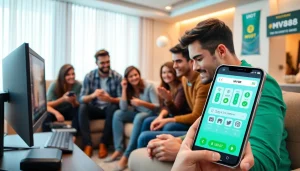 MV88 smartphone interface showcasing safe USDT transactions in a friendly betting environment.