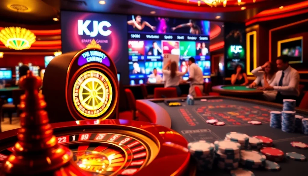 Experience the thrill of gambling at https://kjc.football/ with vibrant games and excitement.