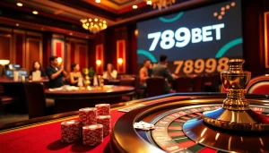 Experience the excitement of gambling at 789BET with vibrant casino elements and engaging gameplay.
