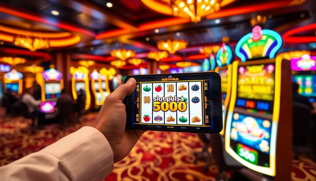 Menangkan slot pulsa 5000 dengan permainan seru di casino yang mewah.