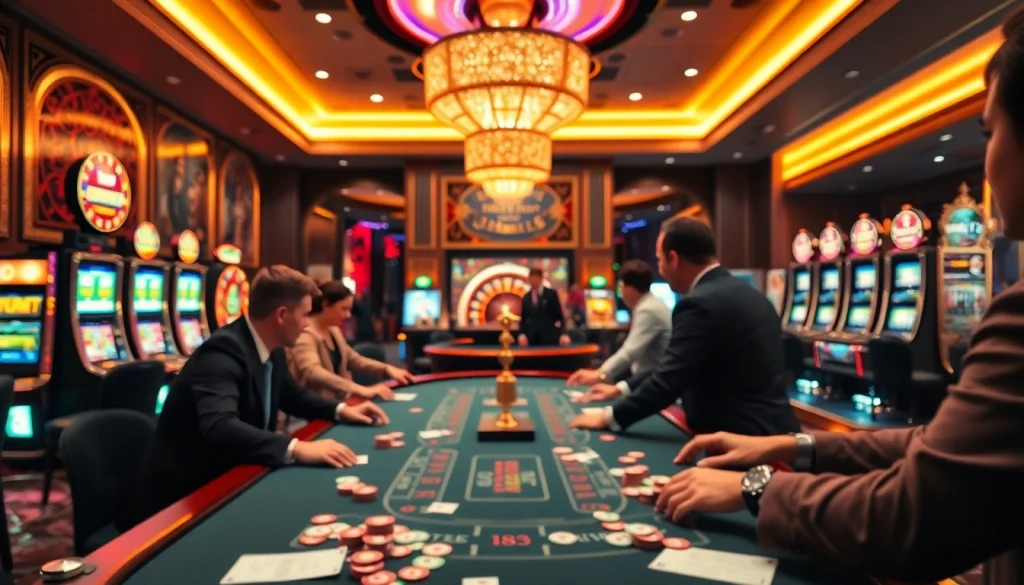 Engaging blackjack gameplay at a luxurious live dealer casino on https://rr88c.org/, showcasing excitement and professionalism.