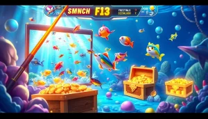 Experience the thrill of game bắn cá đổi thưởng with vibrant underwater graphics and exciting gameplay.