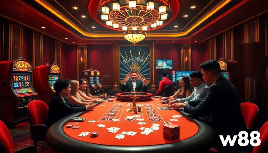 Experience the excitement of betting at a luxurious casino with the w88 link for online gaming.
