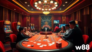 Experience the excitement of betting at a luxurious casino with the w88 link for online gaming.