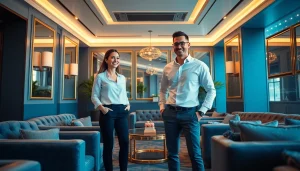 Engaging atmosphere at 수원셔츠룸, with stylish managers providing exceptional service.