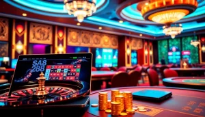 Experience exciting games on sa88 with vibrant casino tables and thrilling online interfaces.