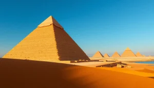 Explore the monumental Great Pyramid of Giza at https://piraminds.com/ showcasing ancient architectural brilliance.