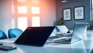 現代的なワークスペースで Lenovo ガジェットとともに、Lenovo クーポンの効果的なプロモーションと割引を紹介。