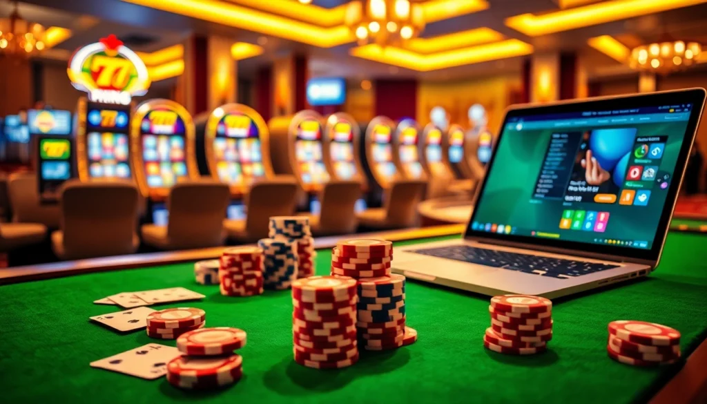 Experience the thrills of 79king com with vibrant poker games and luxurious casino elements.